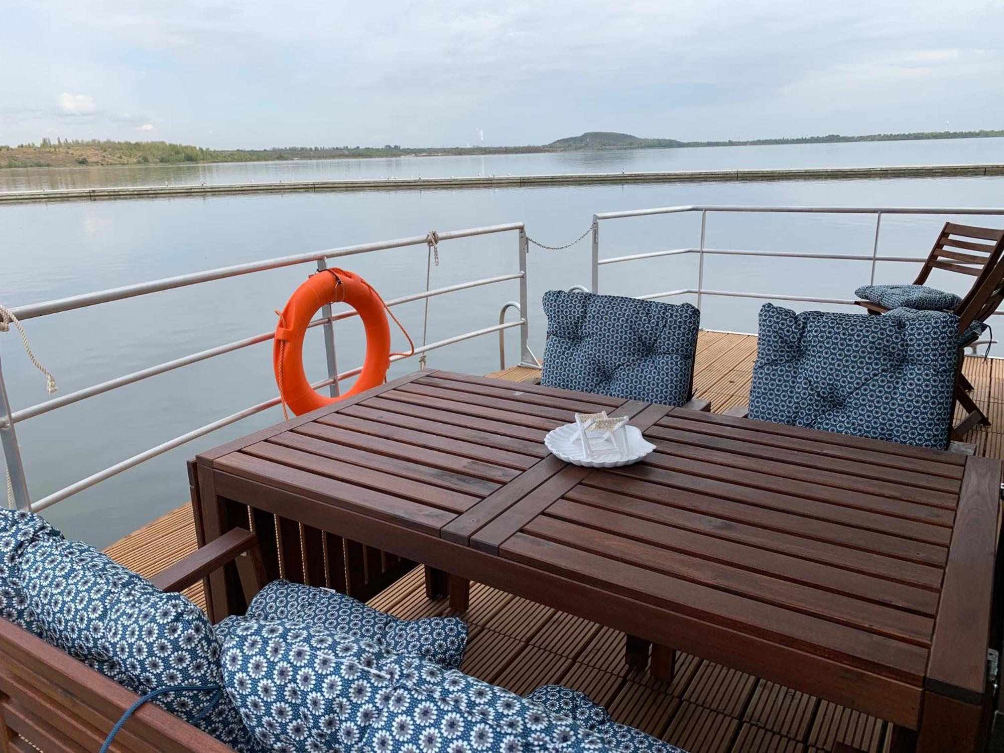 Вілла Hausboote Marina Braunsbedra Екстер'єр фото